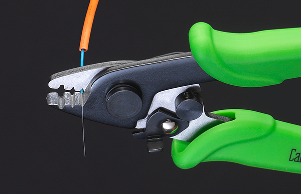 Precision and effortless operation distinguish our new fiber optic stripping tool!